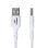 Câble USB StarTech.com USB2AC2MNCWHE 2 m USB-A vers USB-C blanc 3A TPE