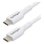 Cavo USB-C StarTech USB2CC1MNCWHE 1 m 60W 3A Bianco Carica e Dati
