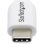 Cavo USB-C StarTech USB2CC1MNCWHE 1 m 60W 3A Bianco Carica e Dati