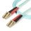 Cable de fibra óptica Startech 450FBLCLC1 OM4 LC/LC dúplex 1 m LSZH Aqua