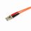 Cable fibra óptica StarTech FIBLCST2 dúplex multimodo OM1 LC a ST 2 m LSZH