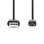Cabo USB NEDIS CCGP60500BK50 5 m USB A Micro-USB B Preto