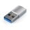 Adattatore Satechi ST-TAUCS USB-A a USB-C Argento