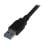 USB-Kabel Startech USB3SAA3MBK 3 m USB-A zu USB-A 3.2 Gen 1 Schwarz
