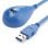 Cabo USB StarTech USB3SEXT5DSK extensão 1,5m USB 3.2 Gen 1 A-A Azul