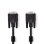 Câble VGA Nedis CCGL59000BK50 5 m connecteurs mâle noir