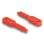 Bloqueur de port DeLock 20928 RJ45 x10 avec clé rouge plastique