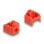 Bloqueur de port DeLock 20928 RJ45 x10 avec clé rouge plastique