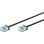 Cable de red Goobay 74324 Slim Cat 6a U/FTP 15 m negro ultraflexible