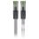 Cable de red Goobay 55138 Cat 8.1 S/FTP 3 m gris conectores RJ-45