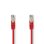 Câble réseau NEDIS CCGP85121RD100 10 m Cat5e SF/UTP RJ-45 Rouge