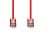 Câble réseau NEDIS CCGP85121RD100 10 m Cat5e SF/UTP RJ-45 Rouge