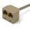 Divisor de Rede StarTech.com RJ45SPLITTER Adaptador RJ45 2 a 1 0,33 m Cinza