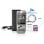 Dictafono Philips DPM6000 8 GB due microfoni stereo carcassa acciaio colore argento