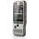 Dictafono Philips DPM6000 8 GB due microfoni stereo carcassa acciaio colore argento