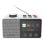 Radio Kenwood CR-M70DAB-W portable Bluetooth 5.3 écran couleur 4,3"