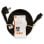 Cable de alimentación Nedis CEGL10100BK50 5 m Schuko acodado a C5 negro