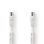 Câble coaxial Nedis CSGP40020WT30 3 m blanc antenne TV 120 dB