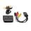 Video-Digitizer Nedis VGRRU101BK USB 2.0 852x480 S-Video SCART