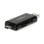Lector de tarjetas Nedis CRDRU2110BK USB 2.0 USB-C USB-A compacto