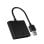 Lettore di schede ICY BOX IB-CR301-U3 USB 3.2 Gen 1 5000 Mbit/s Nero