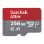 Carte MicroSDXC Sandisk SDSQUAC-256G-GN6FA 256GB UHS-I 150MB/s Gris Rouge