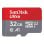 Carte mémoire Sandisk SDSQUA4-032G-GN6MT microSDHC 32 Go Classe 10 UHS-I x2 Adaptateur