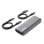 Boitier externe SSD INOVU INBU3M2NS M.2 NVMe SATA Aluminium Gris USB-C LED