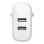 Cargador Belkin WCD001VF1MWH 2x USB-A 24W Kabel Lightning Weiß