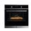 Horno elétrico Electrolux EOF6P77X 72 L Inox Preto pirolítico com Display LED