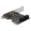 Tarjeta controladora DeLock 90010 PCI Express x1 4 puertos SATA 6 Gbps perfil bajo