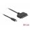 Adaptateur DeLock 63803 USB-C vers SATA 22 broches 0,5 m