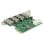 Scheda di Rete DeLock 89363 PCI Express USB 3.0 5 Gbps 4 Porte Esterno