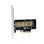 Adaptador PCIe MicroConnect MC-PCIE-NVME-SSDADAPT M.2 NVMe PCIe 3.0 x4 interno