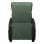 Poltrona gaming Cougar Ranger Elite Army nero verde acciaio imbottita reclinabile