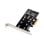 Tarjeta adaptadora MicroConnect MC-PCIE-SSDADAPTER PCI Express x4 a M.2 NVMe B/M negro