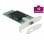Tarjeta di Rete DeLock 90479 PCI Express 10 Gbps SFP+ Intel 82599EN Low Profile