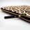 Housse pour ordinateur portable CASYX SLVB-000004 15" Léopard sable légère et protectrice