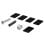Kit de montage HAMA 00220890 acier noir Apple TV VESA