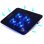 Almohadilla de refrigeración Advance VE-NB57 4 ventilateurs LED bleu hauteur réglable