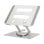 Support pour ordinateur portable NEDIS NBSTND110SI acier rotation 360° pliable 17"