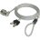 Cable antirrobo Port Designs Security CABLE KEY 1,8 m acier inoxydable avec clé