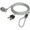 Cable antirrobo Port Designs Security CABLE KEY 1,8 m acier inoxydable avec clé