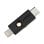 Autenticador de hardware Yubico YubiKey 5Ci USB-C Lightning Preto compatível multiplataforma
