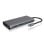 Docking Station ICY BOX IB-DK4050-CPD USB-C 100W HDMI DP Leitor Cartões Ethernet