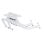 Supporto freno a mano Oplite OP-R8-HBW R8 FURY Chassis acciaio bianco