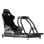 Cockpit de simulation de course Oplite OP-R8-B acier noir siège fibre verre