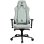 Fauteuil Gaming Arozzi Vernazza SoftFabric Pearl Green accoudoirs 3D dossier inclinable