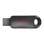 Unidad flash USB Sandisk Cruzer Snap 128GB USB 2.0 negra deslizante
