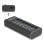 Hub DeLock 7 porte USB 10 Gbps modello 64326 in metallo con alimentazione AC